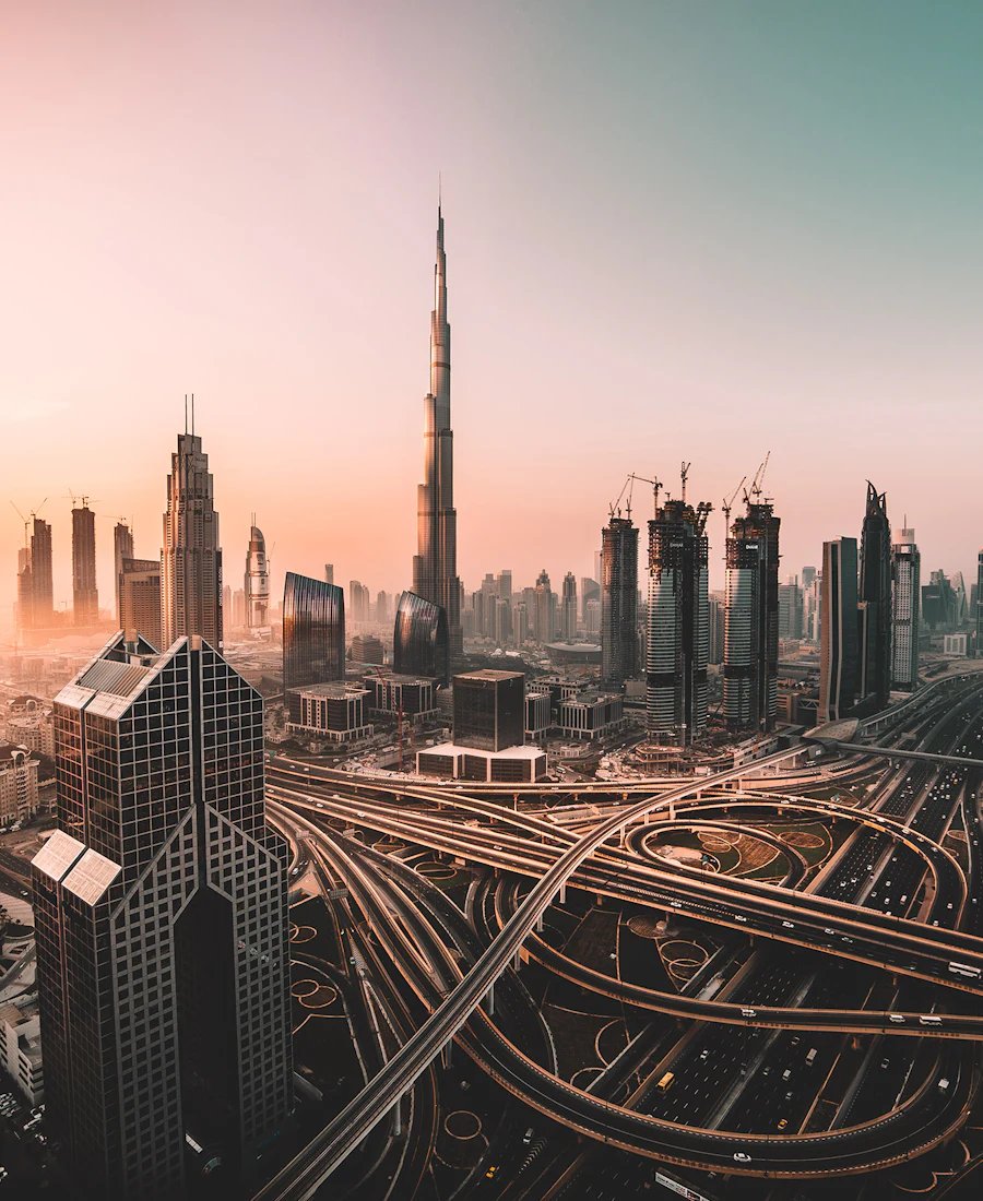 Skyline de Dubái, Emiratos Árabes Unidos
